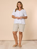 Jordan Linen Short - Natural gordon smith