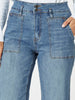 Hudson High Rise Wide Leg Jean - Denim