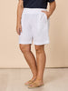 Jordan Linen Short - White gordon smith