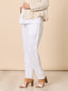 Lino Tapered Pant - White GORDON SMITH
