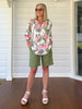 Jordan Linen Short - Basil