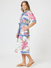 Monaco Midi Shirt Dress - Sardinia Blue