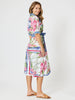 Monaco Midi Shirt Dress - Sardinia Blue