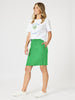 Stitch Hem Detail Skirt - Elm