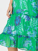 Garden Bloom Dress-Elm Blue