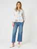 Hudson High Rise Wide Leg Jean - Denim