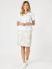 Morro Bay Skirt - Natural / White