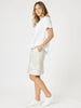 Morro Bay Skirt - Natural / White