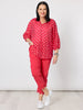 French Rose Blouse - Red