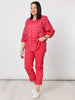 French Rose Blouse - Red