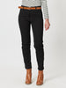 Miracle High Waisted Slim Leg Jean - Black