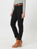 Miracle High Waisted Slim Leg Jean - Black