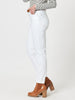 Miracle High Waisted Slim Leg Jean - White