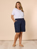 Jordan Linen Short - Navy gordon smith