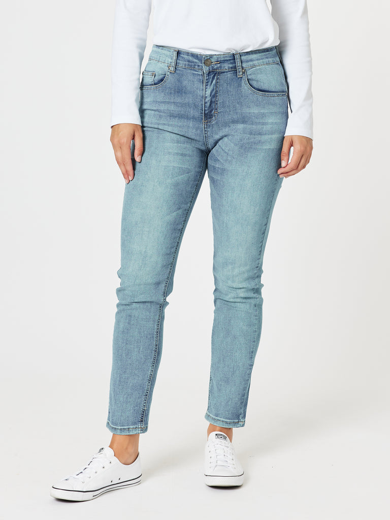 Marvel High Rise Stretch Jean Denim – Gordon Smith
