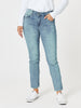 Marvel High Rise Stretch Jean - Denim