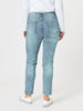 Marvel High Rise Stretch Jean - Denim