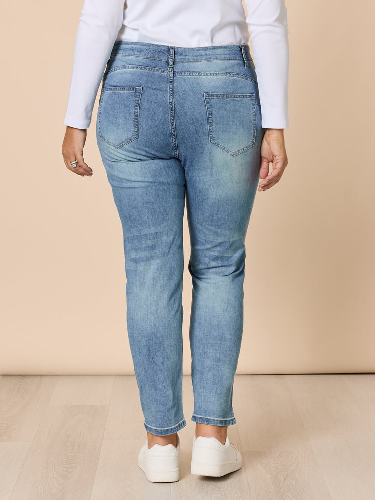 Marvel High Rise Stretch Jean - Denim – Gordon Smith