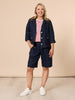 Jordan Linen Short - Navy