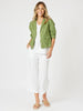 Lino Wide Leg Pant - White GORDON SMITH