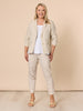 Alexis Gingham Print Pant - Natural gordon smith