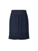 Ruffle Hem Skirt - Navy