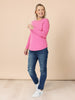 Heritage Long Sleeve Top - Hot Pink