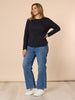 Hudson Wide Leg Jean - Denim