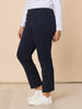 Sport Straight Leg Ponte Pant - Navy GORDON SMITH