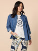 Cote D'Azur Long Sleeve Tee - Ivory