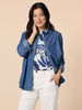 Sophie Soft Denim Shirt - Denim