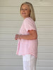 Tiffany Short Sleeve Top - Pink