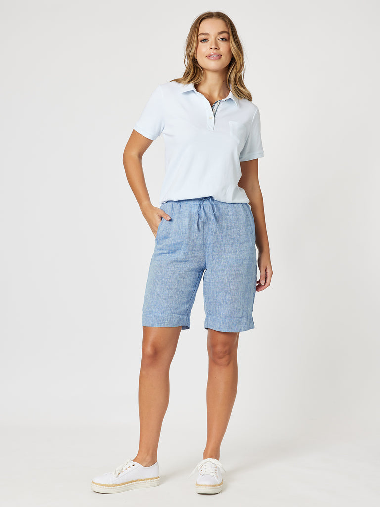 Gordon Smith Lino Short Sardinia Blue main image 1