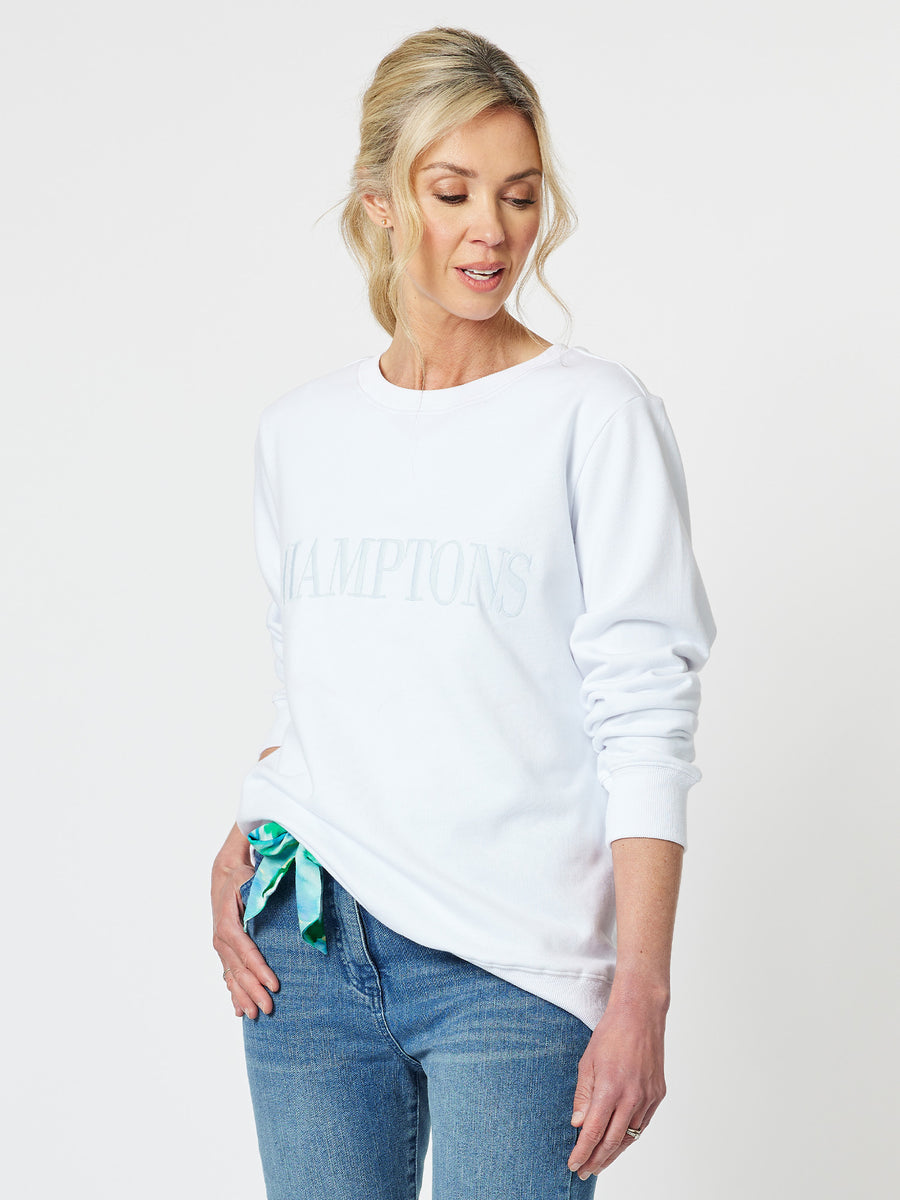 Hampton Sweatshirt - White