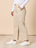 Hudson High Rise Wide Leg Jean - Natural