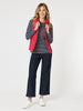Hudson High Rise Wide Leg Jean - Dark Denim