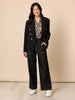Lauren Double Breasted Blazer - Black