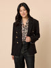 Lauren Double Breasted Blazer - Black