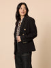 Lauren Double Breasted Blazer - Black