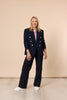 Hudson High Rise Wide Leg Jean - Dark Denim