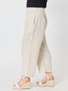 Lara Linen Wide Leg Pant - Natural
