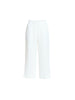 Lara Wide Leg Linen Pant - White
