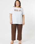 Milan Cotton T-Shirt - White