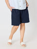 Jordan Linen Short - Navy