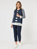 Brighton Puffer Vest - Navy