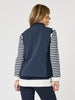 Brighton Puffer Vest - Navy