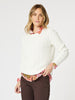 Kala Cable Knit Jumper - Ivory