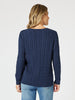 Kala Cable Jumper - Navy
