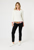 Marvel High Rise Stretch Jean - Black