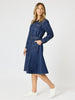 Cape Town Denim Button Dress - Denim